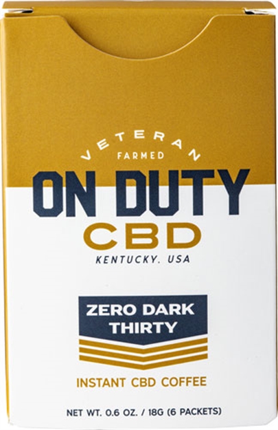 Picture of ON Duty Cbd Duty Coffee & Cbd Solution Thc Free 6 Pack
