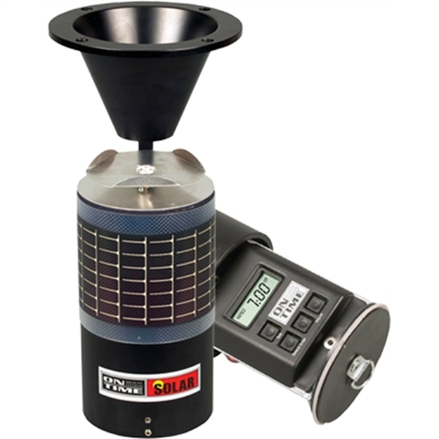 Picture of ON Time Feeders Solar Elite Lifetime Feeder, Fits Most Hoppers, Solar Powered, 1 TO 6 Feedings, 3 Speeds, Programmable 11114 797539111146