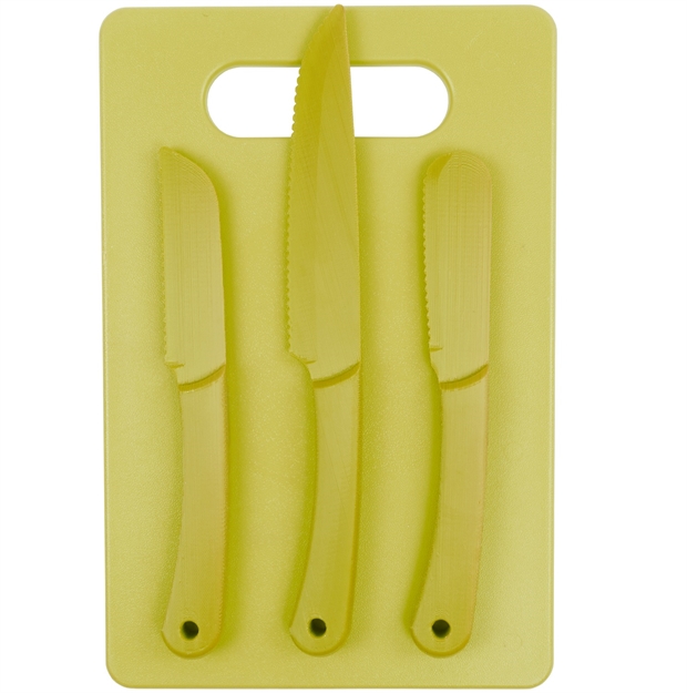 Picture of Ontario Chromatics 4 PC Cutlery Set Yellow