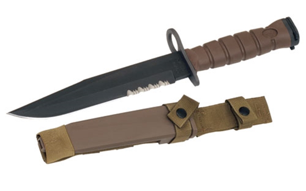 Picture of Ontario Marine Bayonet Fixed 8.0 IN Combo Blade Polymer 6504