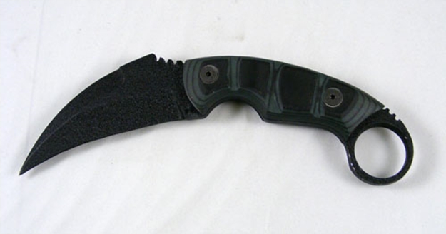 Picture of Ontario Ranger Karambit Fixed 3.5 IN Blk Blade Micarta Hndl