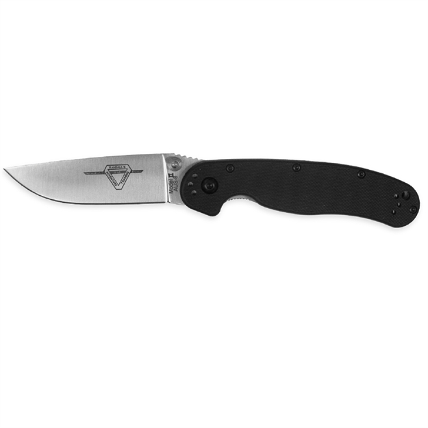 Picture of Ontario Rat2 Folder 3.0 IN Blade Black Nylon Handle 8860 071721088608