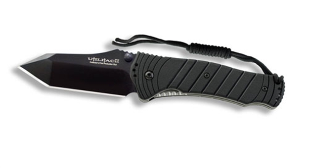 Picture of Ontario Utilitac II Folder 3.5 IN Black Tanto Textured Zytel