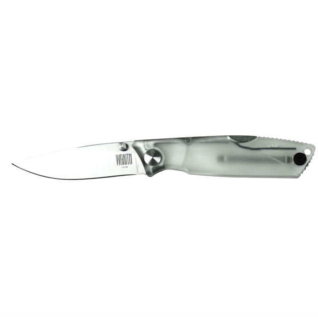 Picture of Ontario Wraith Ice Folder 2.6 IN Blade Clear Handle 8798CL