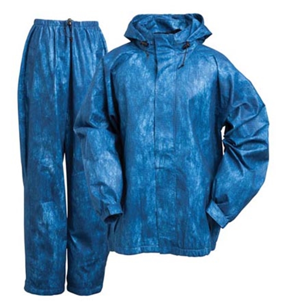 Picture of Onyx Force Field Tri-Laminate Rainsuit Blue Small