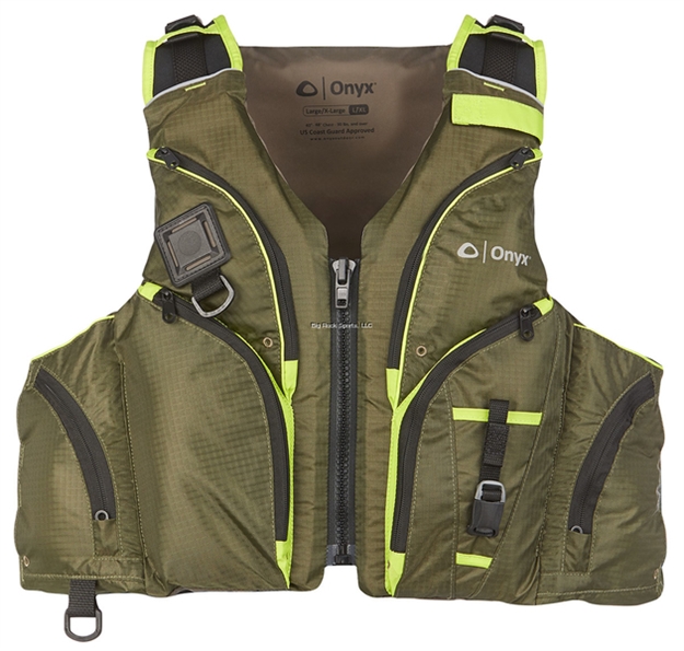 Picture of Onyx Pike Paddle Sports Life Jacket-Green 2Xl/3Xl