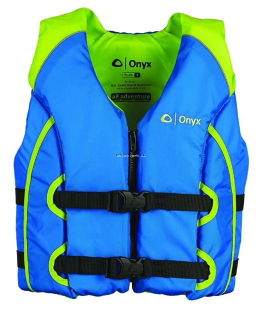 Picture of Onyx Vest Adv Yth Grn/Blu