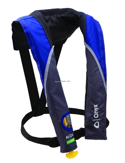 Picture of Onyx Vest Infl Man Blu/Gry Univ