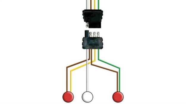 Picture of Optronics 25Ft Trailer Wring Harness
