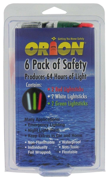 Picture of Orion Light Sticks Safety 6Pk