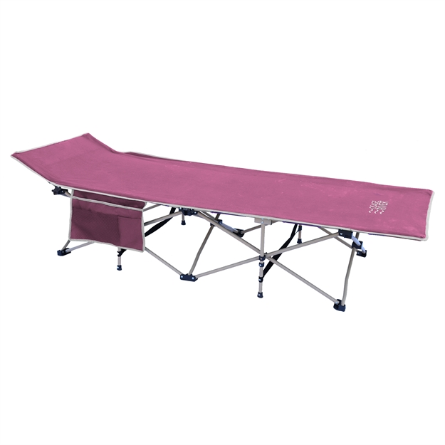 Picture of Osage River 300Lbs Folding Camp Cot With Pocket - Pink