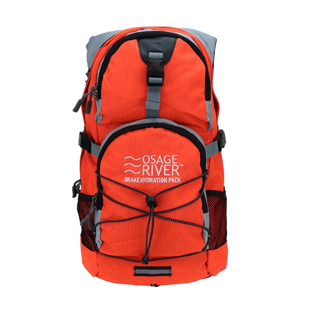 Picture of Osage River Drake Hydration Pack Orange Gray