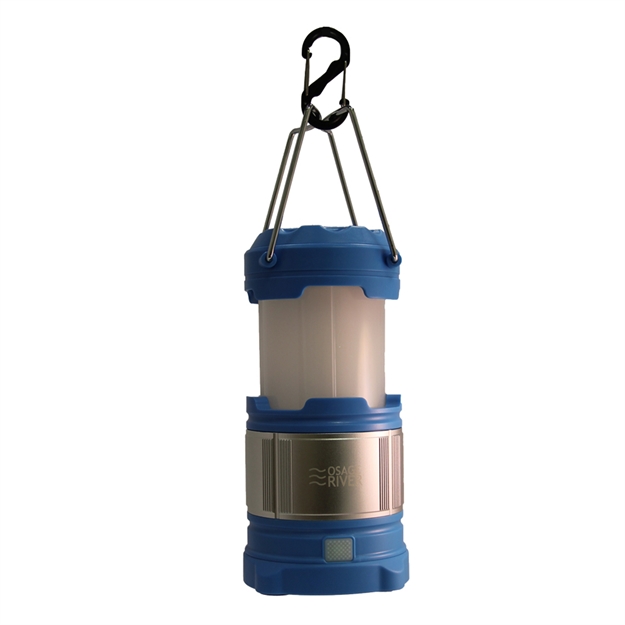 Picture of Osage River Led Lantern With Usb Power Bank - Blue