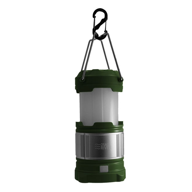 Picture of Osage River Led Lantern With Usb Power Bank - Green