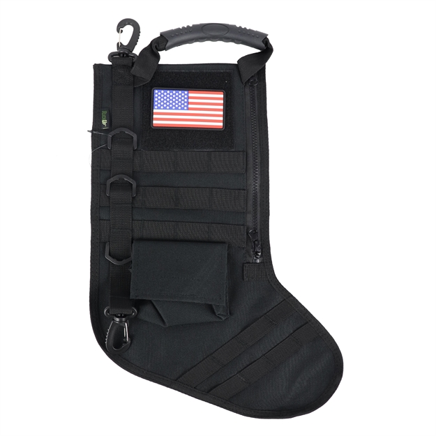 Picture of Osage River Ruck UP Tactical Stocking W/ Usa Patch - Black