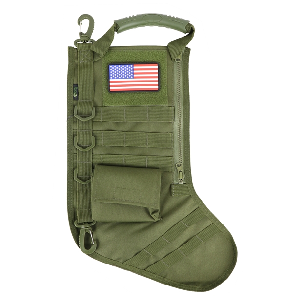 Picture of Osage River Ruck UP Tactical Stocking W/ Usa Patch OD Green