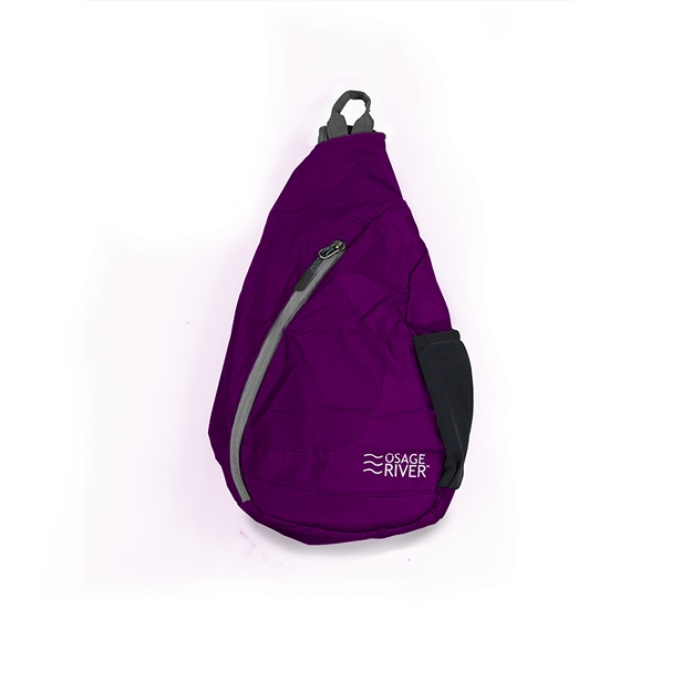 Picture of Osage River Taber Sling Bag - Purple/Gray ORTSPG