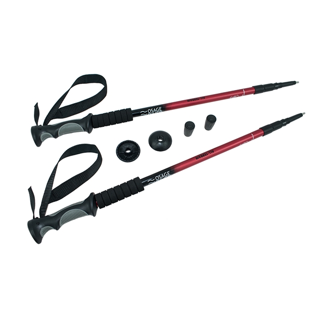 Picture of Osage River Trail Trekking Poles 1-Pair Red