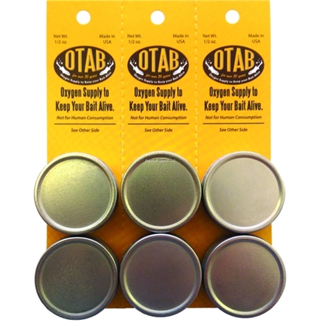 Picture of Otabs O-Tab Oxygen Tablets 6 Tablets Per Card.