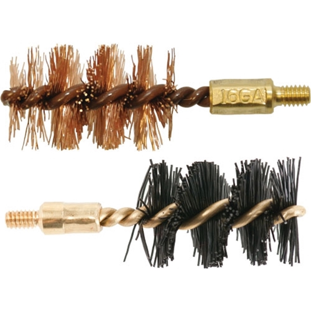 Picture of Otis Technology Bore Brush .16 GA 2-Pack 1-Nylon 1-Bronze 8-32Mm Threa! FG-516-NB