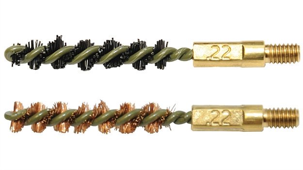 Picture of Otis Technology .22 Rimfire/.220/.22-250Cal Bore Brush 2 Pack (1 Nylon/1 Bronze) FG-322-NB