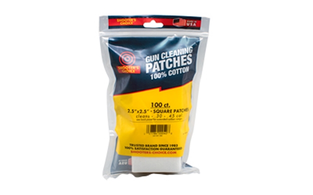 Picture of Otis Technology 2.5X2.5" Square Patches Bagged FG-917-100 014895008317
