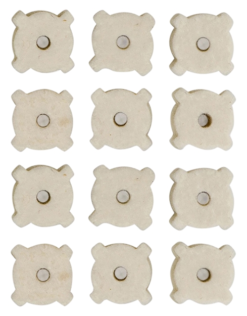 Picture of Otis Fg2715pdb Star Chamber Cleaning Pads 5.56X45mm Nato Felt 12 PK FG-2715-PD B