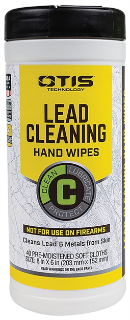 Picture of  Otis Fg40clrw Lead Cleaning Hand Wipes Cleans Lead & Metals From Skin 40 Count Can