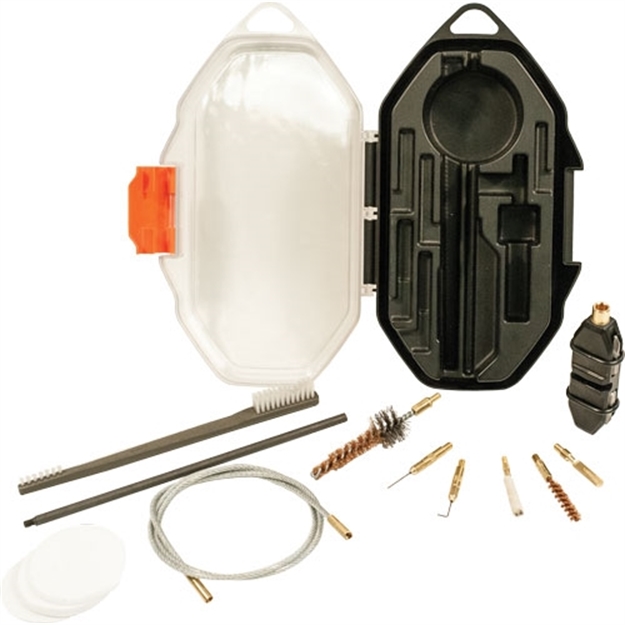 Picture of Otis Fg70125 Patriot Cleaning Kit .223 Rem 5.56 Rifle/15 Pieces Yellow Plastic Box Case FG-701-25 014895005187