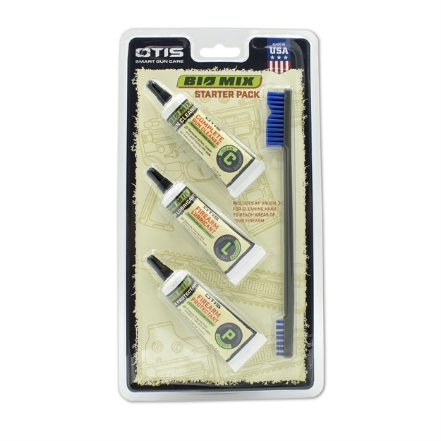Picture of Otis Technology Cleaner/Lube/Protectant Three .5Oz Tubes W/Brush