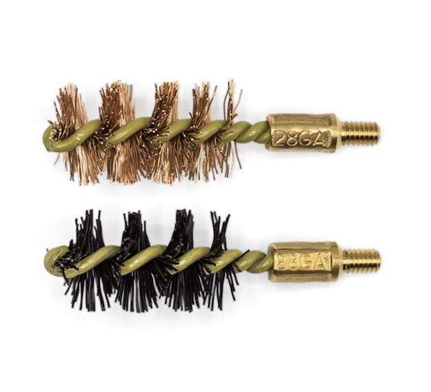 Picture of Otis Technology Bore Brush .28 GA 2-Pack 1-Nylon 1-Bronze 8-32Mm Threa! FG-528-NB