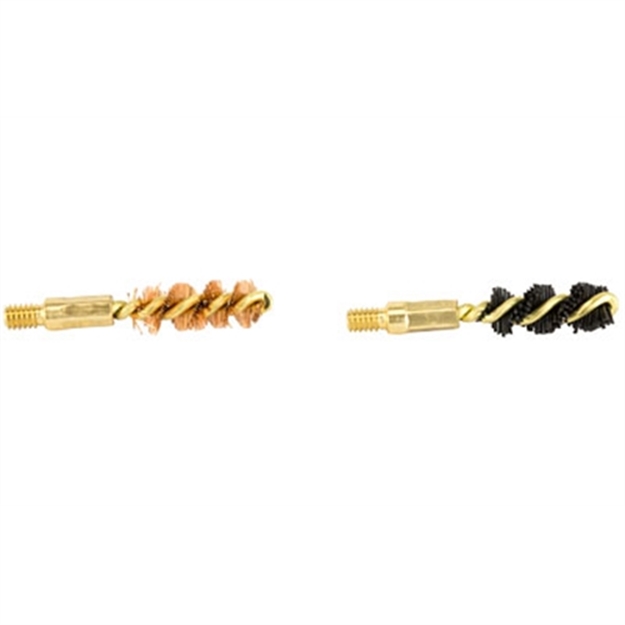 Picture of Otis Technology Bore Brush .22 Cal 2-Pack 1-Nylon 1 Bronze 5-40 Thread!! 321