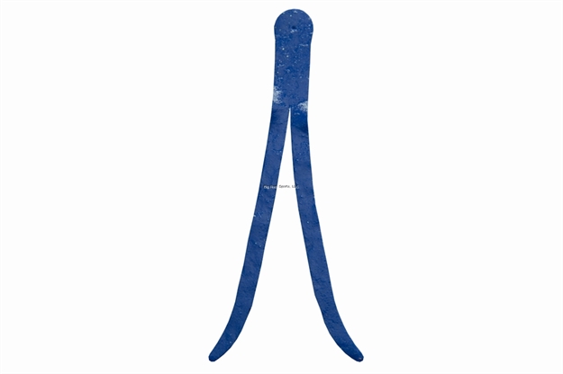 Picture of Otter Straight Split Tails 5" Blue 10/Jar