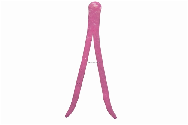 Picture of Otter Straight Split Tails 5" Pink 10/Jar
