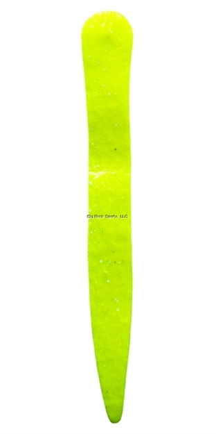 Picture of Otter Straight Thin Tails 4 1/4"  Yellow 10/Jar