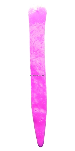 Picture of Otter Straight Thin Tails 4 1/4" Pink 10/Jar