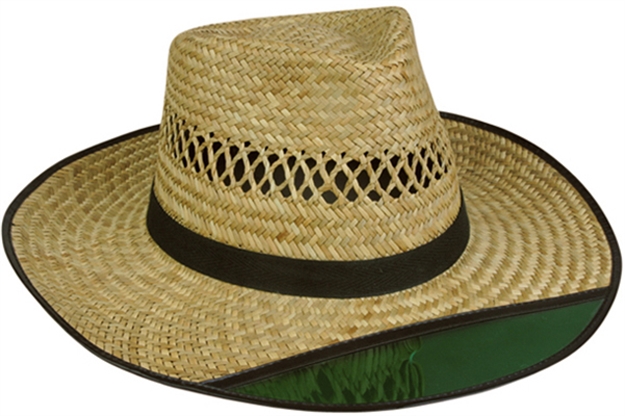 Picture of Outdoor Cap Beach Bum 2 Straw W/Grn Visor 1 Size Fits Most LD-902EX 045727525719