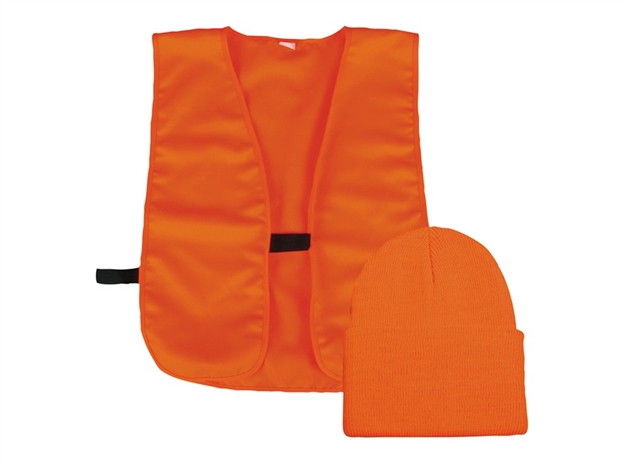 Picture of Outdoor Cap Blaze Orange Vest W/Knit Cap BLZKVST