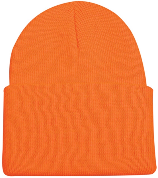 Picture of Outdoor Cap Blaze Orange Knit Cap Mid-Weight W/Cuff KN-400BZ