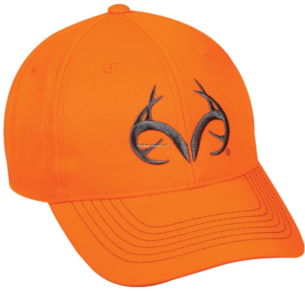 Picture of Outdoor Cap Blaze Orange Team Realtree Logo Cap Mid Profile