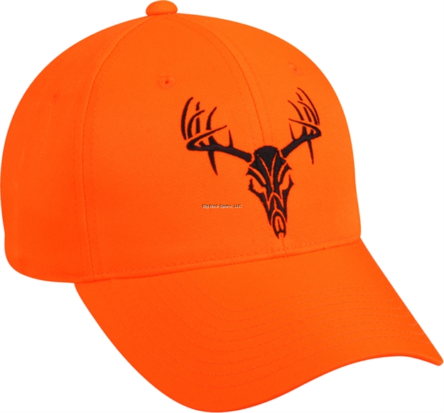 Picture of Outdoor Cap Deer Skull Emblem 6Pnl/Pcv/Tuck/Q3 S/B
