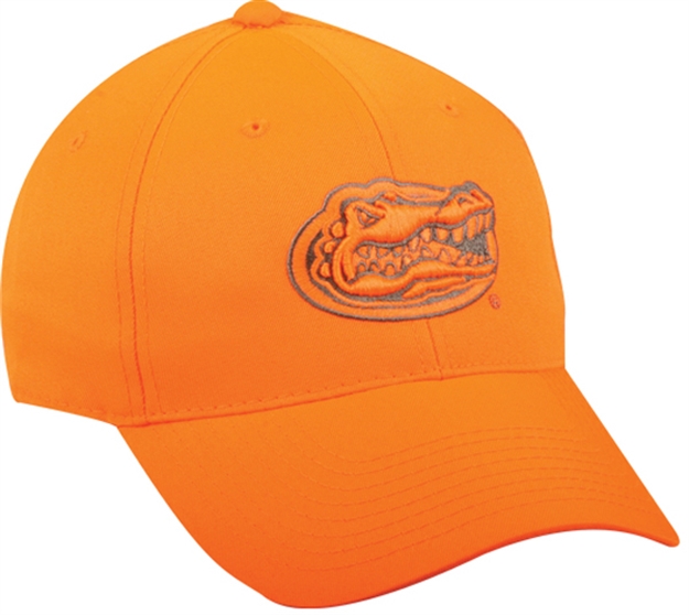 Picture of Outdoor Cap Florida Logo Blaze Orange Cap