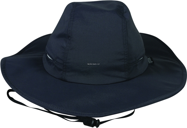 Picture of Outdoor Cap Hat, Graphite, Mesh Crown, Side Vents, Chin Drawstring,  Bungee Adj.