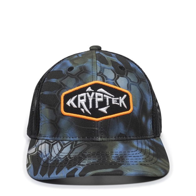 Picture of Outdoor Cap Kryptek Fishing Meshback Cap, Kryptek Neptune/ Black, One Size Fits Most