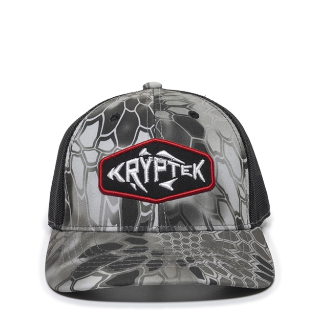 Picture of Outdoor Cap Kryptek Fishing Meshback Cap, Kryptek Raid/ Black, One Size Fits Most