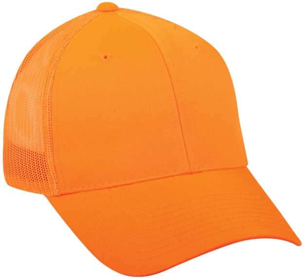 Picture of Outdoor Cap Mesh Back Orange Cap 315M
