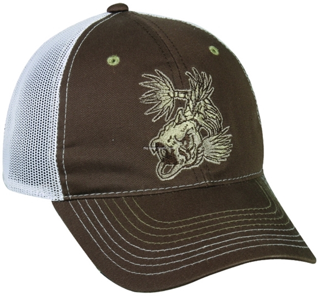 Picture of Outdoor Cap Mesh Back Skele-Fish Cap Embroidered 6Pk Asstd Colors