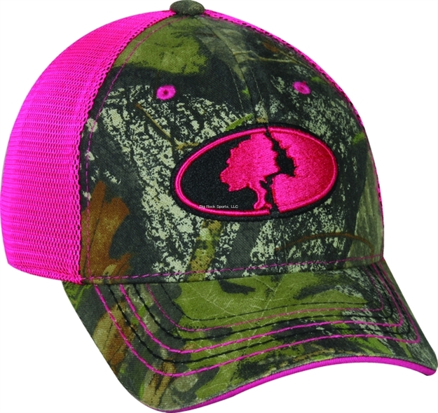 Picture of Outdoor Cap Mofs11l Ladies Cap Mossy Oak Obsession/ Pink Mesh Back