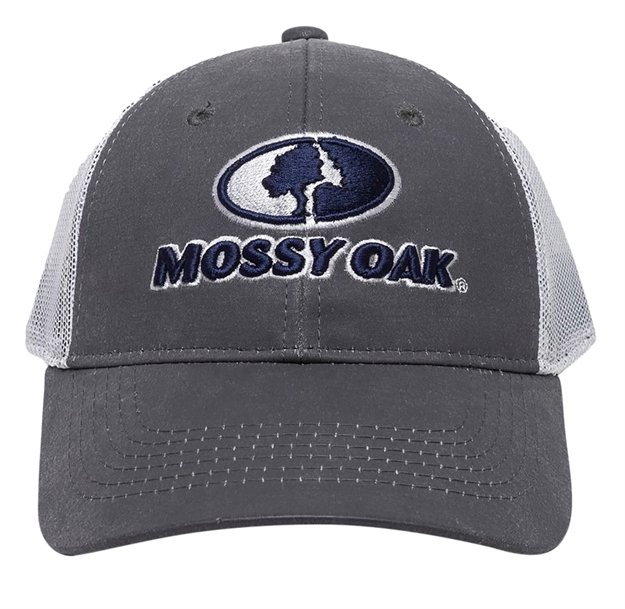 Picture of  Outdoor Cap Mofs46b Mossy Oak  Charcoal/White Adjustable Snapback Osfa Heavy Structured