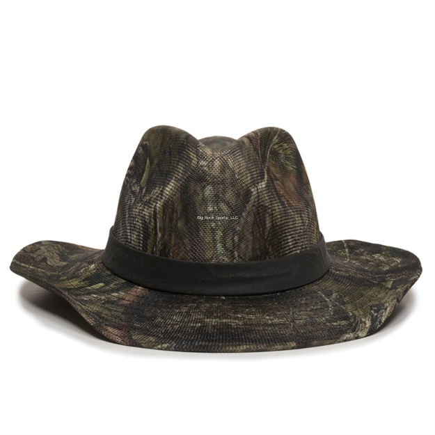 Picture of Outdoor Cap Poly-Lin Cowboy Hat Mossy Oak Break-Up Country/Black Band, One Size Fits Most